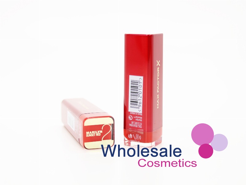9 x Max Factor Colour Elixir Marilyn Monroe Lipstick - 2 SUNSET RED